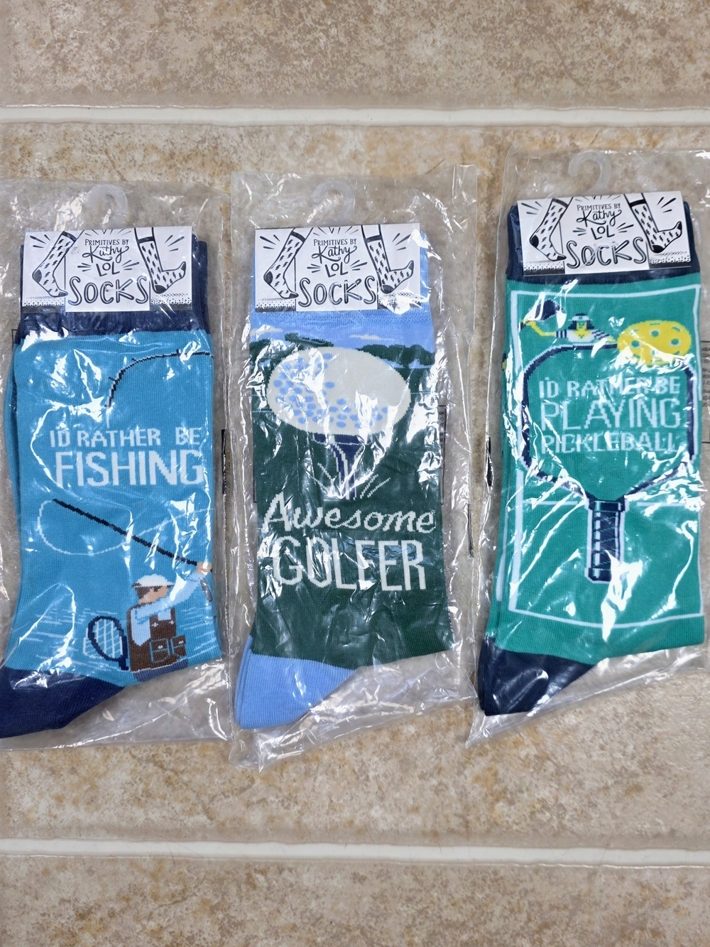 Primitives by Kathy Novelty Sock Gift Bundle 3 Pack NWT